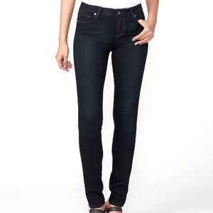 Paige Skyline Skinny Jeans | Dark Indigo Transcend Denim